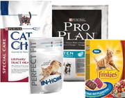 Продам ДЕШЕВО корм Purina (PRO PLAN, Friskies, PERFECT FIT, Cat Chow) из 